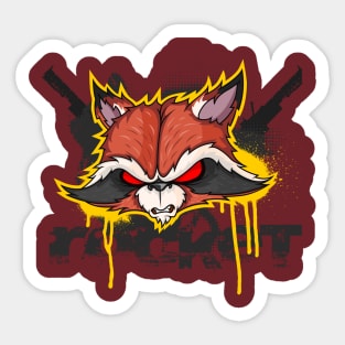 Rocket Racoon Sticker